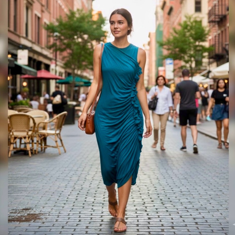Summer body cone dress
